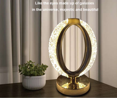 Three-color Touch Charging Star Eye Lamp
