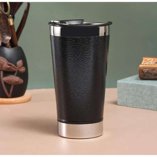 500ml Stainless Steel Multifunctional Tumbler Pint Cup
