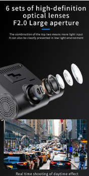 1080P Dual Camera Car Dash Cam