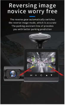 1080P Dual Camera Car Dash Cam