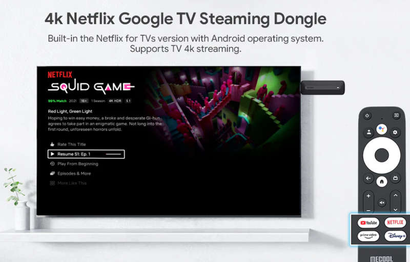 MECOOL KD3 Android TV Stick
