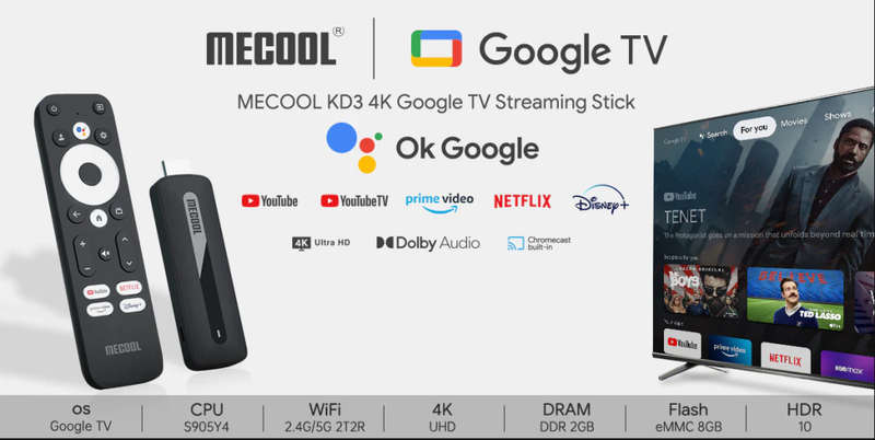 MECOOL KD3 Android TV Stick