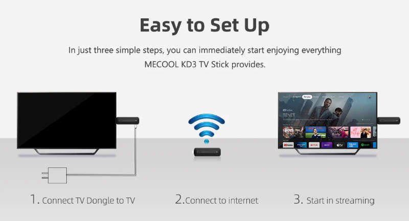 MECOOL KD3 Android TV Stick