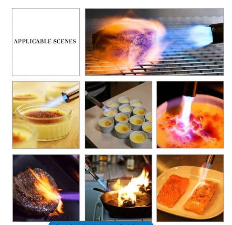 Flame Gun - Gas Butane Blow Torch Burner