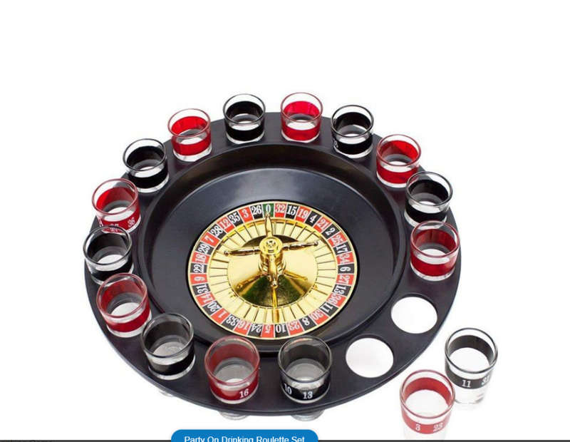 Party On Drinking Roulette Set