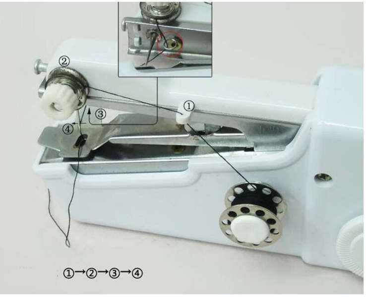 Mini Handheld Sewing Machine Portable Hand Sewing Machine