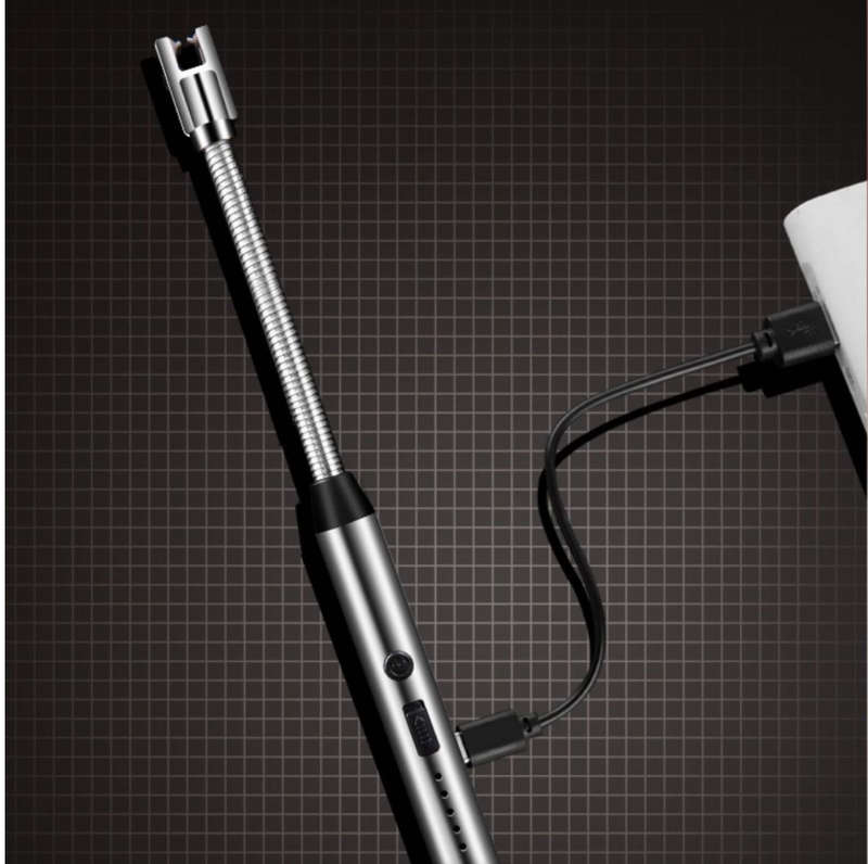 Rechargeable Lithium Battery Electric ARC Lighter-Blue