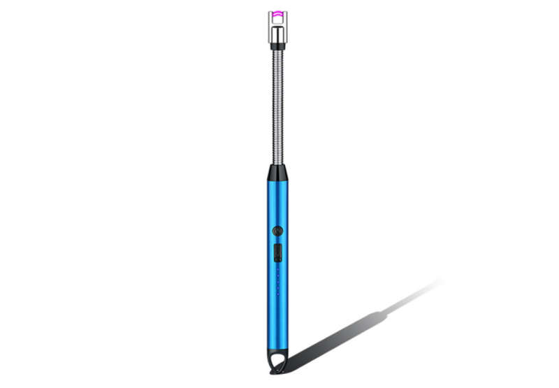 Rechargeable Lithium Battery Electric ARC Lighter-Blue