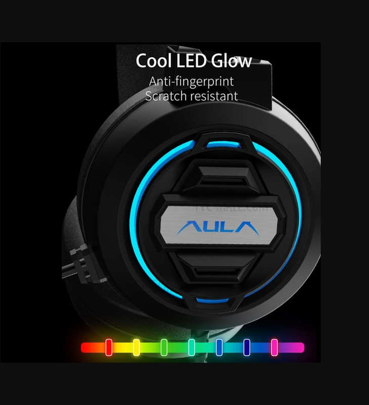 Aula S603 Wired Gaming Headset with Microphone Surround Sound