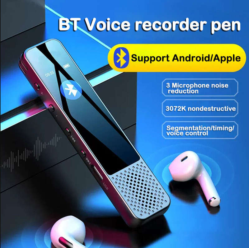 16GB G6 Digital Voice Recording Magnetic Mini Voice Activated Recorder Device