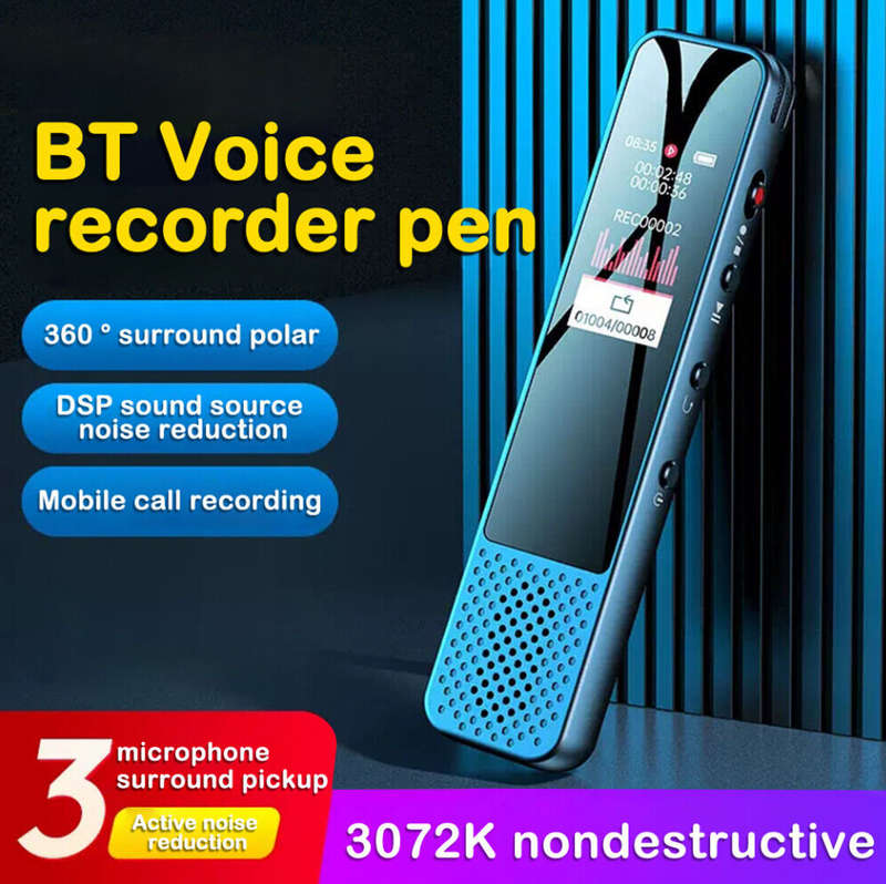 16GB G6 Digital Voice Recording Magnetic Mini Voice Activated Recorder Device