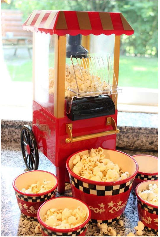 Popcorn Machine - Retro Carnival Popcorn Maker