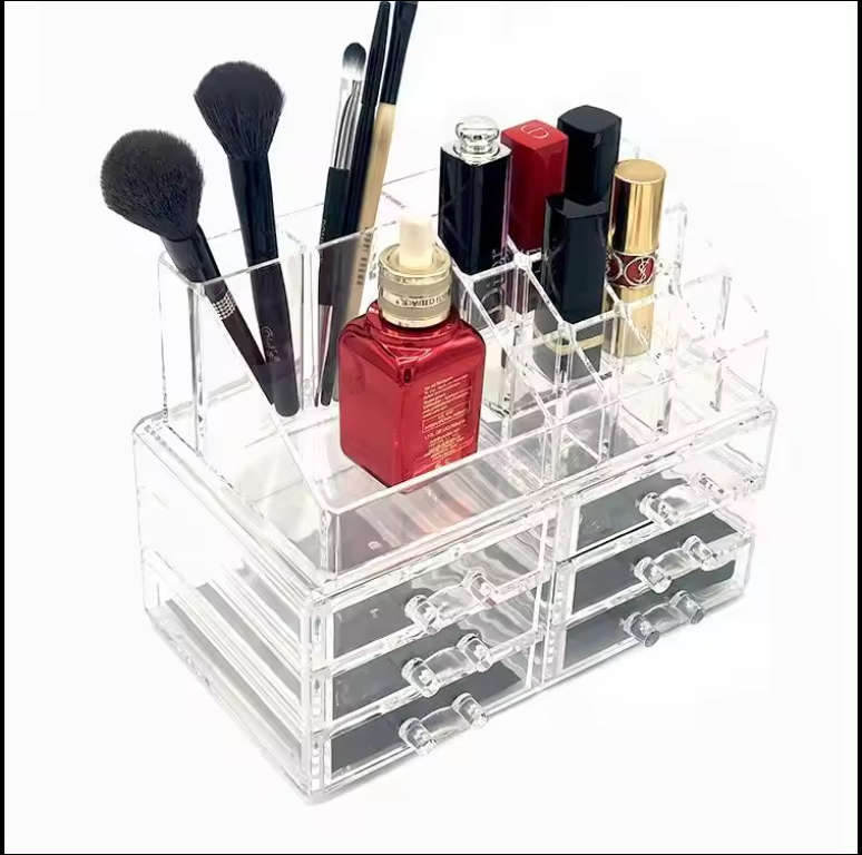 6 Drawers For Jewellery Cosmetics Makeup Box