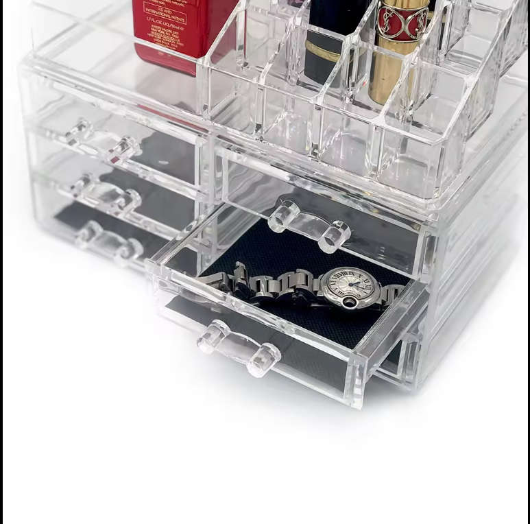 6 Drawers For Jewellery Cosmetics Makeup Box