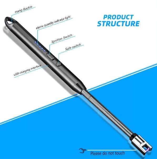 Rechargeable Lithium Battery Electric ARC Lighter