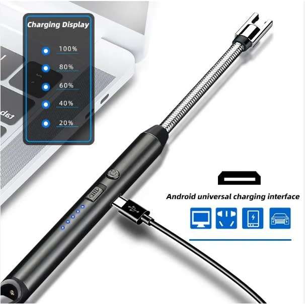Rechargeable Lithium Battery Electric ARC Lighter
