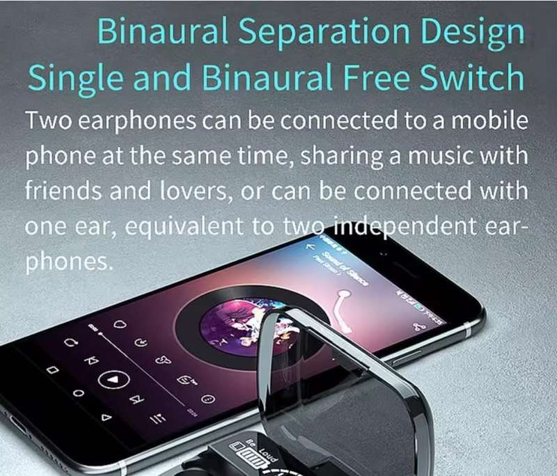 M10 TWS wireless Bluetooth Earphones