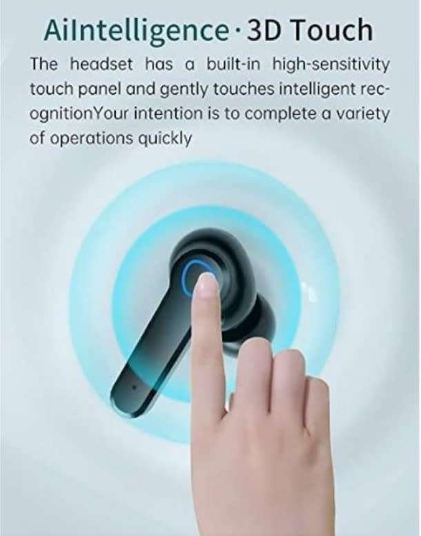 M19 - Bluetooth V5.3 Earphones With Intelligent Touch Control