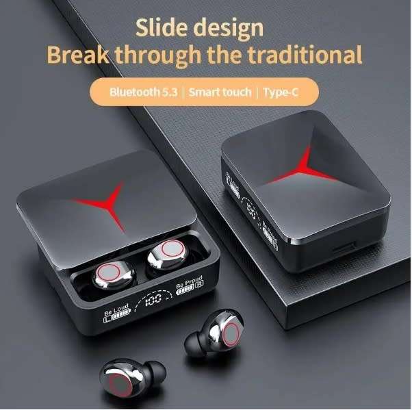 M90 Pro Earbuds Bluetooth Type-C with Power Bank Charging Case