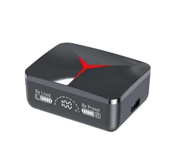 M90 Pro Earbuds Bluetooth Type-C with Power Bank Charging Case