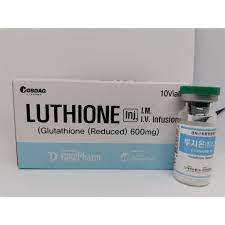 KOSDAQ Luthione inj I.M I.V infusion glutathione reduced 600mg (Sold per vial)
