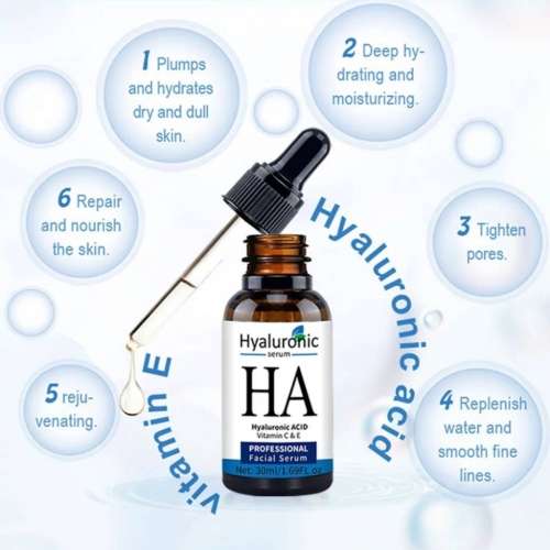 Vitamin C Serum, Retinol Serum and Hyaluronic Acid Serum- Complete Skincare Solution