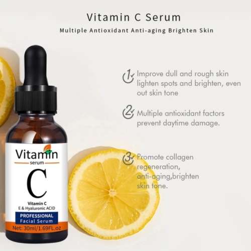 Vitamin C Serum, Retinol Serum and Hyaluronic Acid Serum- Complete Skincare Solution