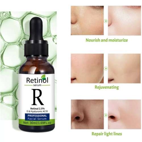 Vitamin C Serum, Retinol Serum and Hyaluronic Acid Serum- Complete Skincare Solution