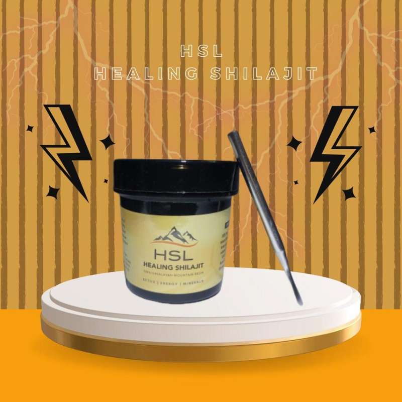 HSL Healing 100% Pure Authentic Shilajit (Certification can be Provided)