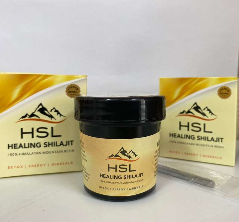 HSL Healing 100% Pure Authentic Shilajit (Certification can be Provided)