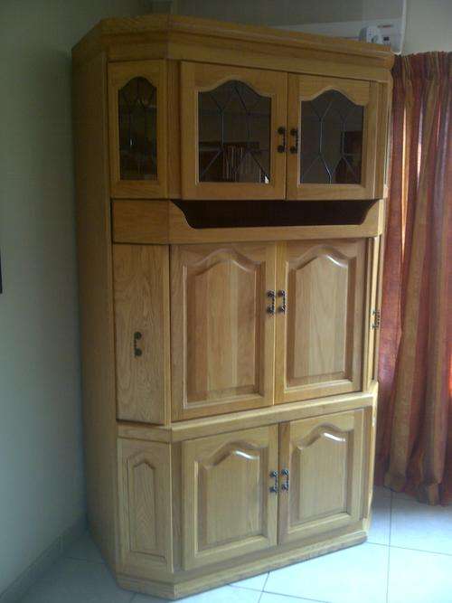 Solid Oak TV Cabinet