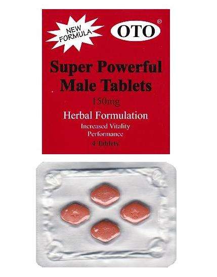 OTO  Dark Brown Tablets * 150MG Male Potency Tablets <<10 Packs>>