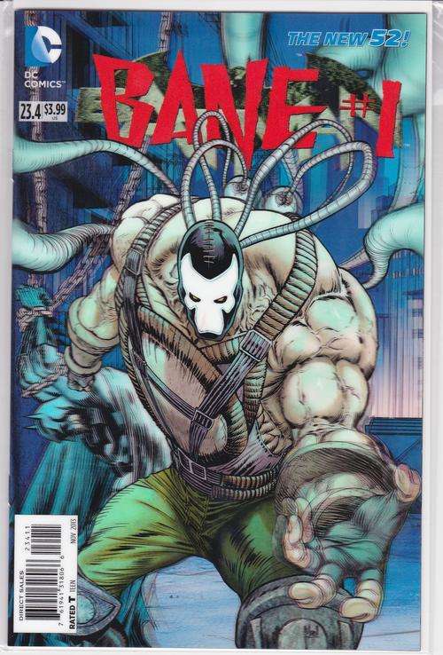 Batman 23.4 - Bane - Rare 3D Lenticular cover edition