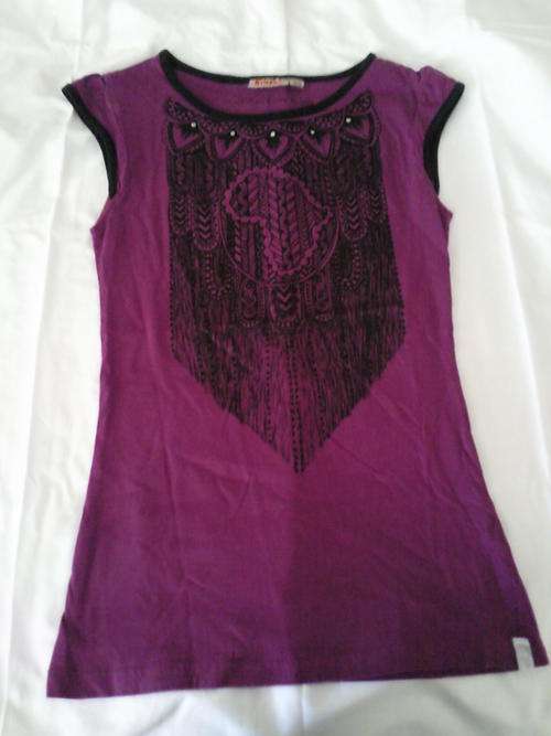 Purple long Top