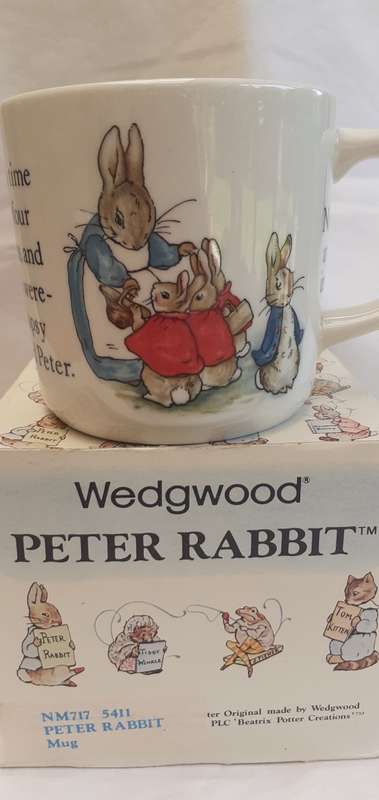 NEW PETER RABBIT CUP in Oiginal Box