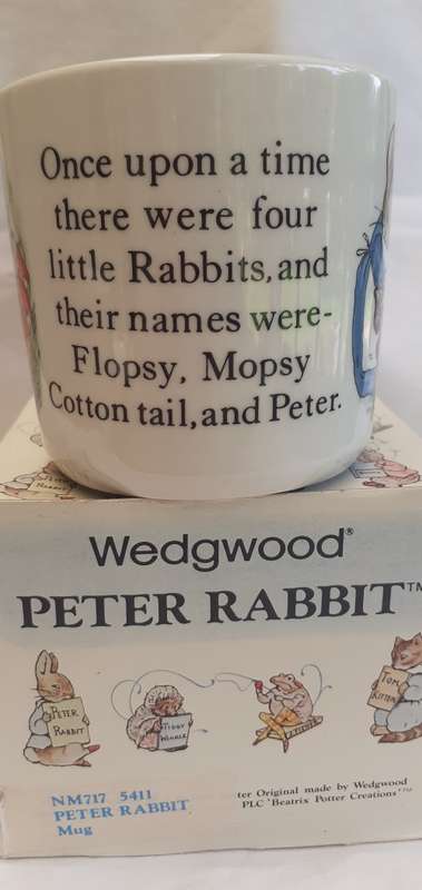 NEW PETER RABBIT CUP in Oiginal Box