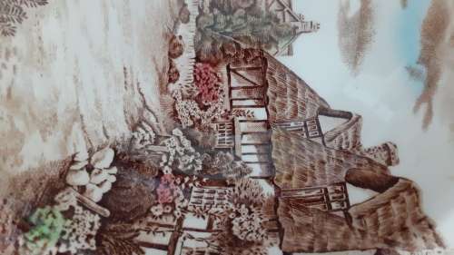 OLDE ENGLISH COUNTRY SIDE medium PLATTER JOHNSON BROS