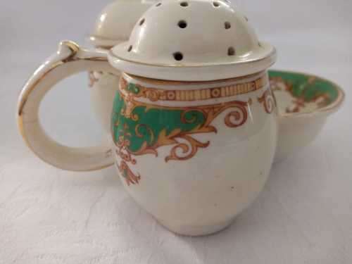 BEAUTIFUL  GRINDLEY CRUET SET
