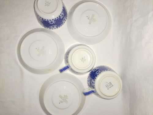 STUNNING 3 OLD ARABIA TEA DUOS (ALI) for one bid