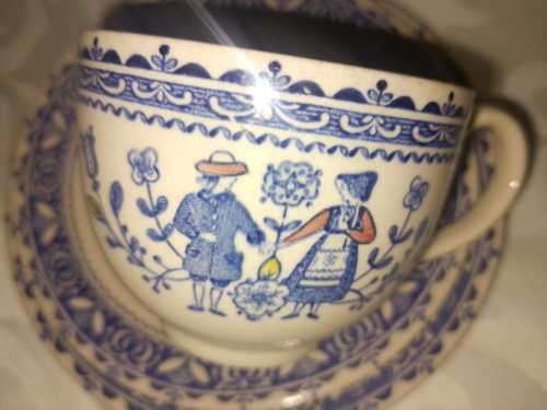 JOHNSON BROS HEARTS and FLOWERS TEA TRIO 4 available