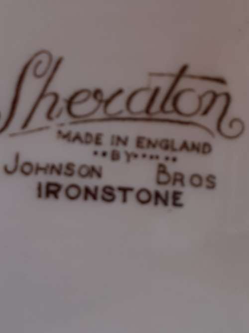 Sheraton JOHNSON BROS  TRIO (5 available)