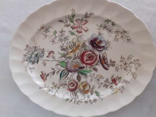 STUNNING 30CM SHERATON PATTERN PLATTER JOHNSON BROS