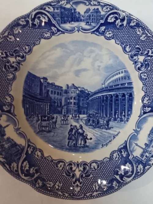 Perfect OLD LONDON BREAKFAST PLATE (6 available) Johnson Brothers