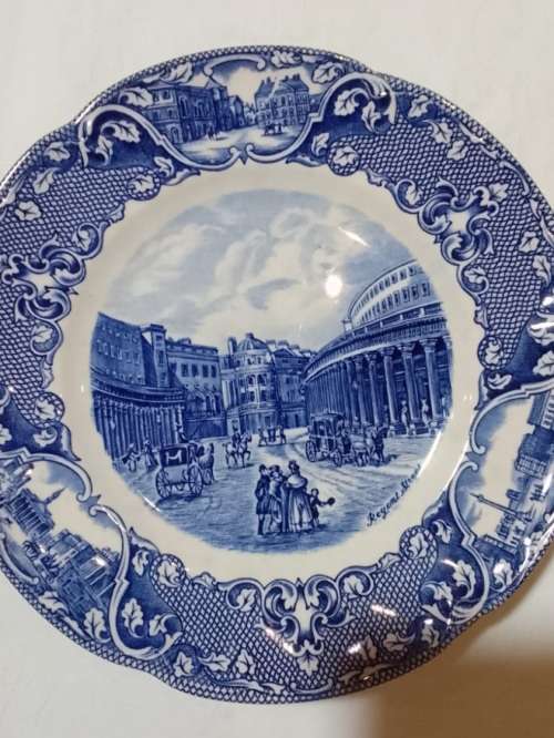 Perfect OLD LONDON BREAKFAST PLATE (6 available) Johnson Brothers
