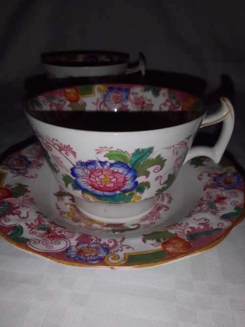 2 BEAUTIFUL TEA DUOS  Marked INVINCIBLE