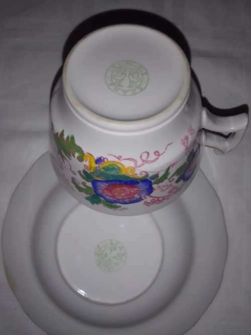2 BEAUTIFUL TEA DUOS  Marked INVINCIBLE