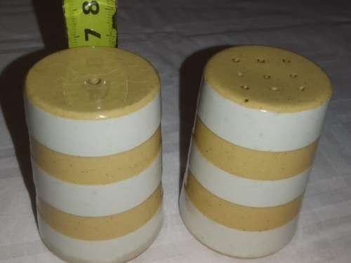 SALT AND PEPPER SET CORNISHWARE