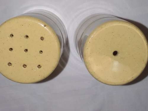 SALT AND PEPPER SET CORNISHWARE