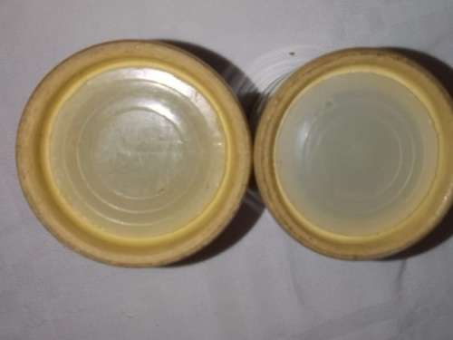 SALT AND PEPPER SET CORNISHWARE