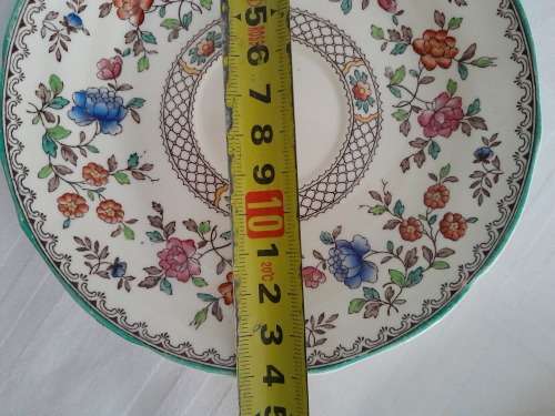 PERFECT BEAUTIFUL SPODE AUDLEY ROYAL JASMINE TEA TRIO (3 available)